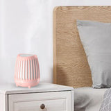 Maxbell Air Humidifier Essential Oil Diffuser Timer USB Night Light Silent Pink