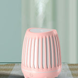 Maxbell Air Humidifier Essential Oil Diffuser Timer USB Night Light Silent Pink