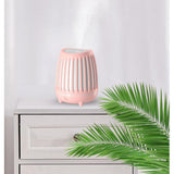 Maxbell Air Humidifier Essential Oil Diffuser Timer USB Night Light Silent Pink