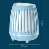Maxbell Air Humidifier Essential Oil Diffuser Timer USB Night Light Silent Blue