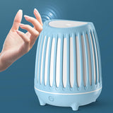 Maxbell Air Humidifier Essential Oil Diffuser Timer USB Night Light Silent Blue