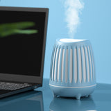 Maxbell Air Humidifier Essential Oil Diffuser Timer USB Night Light Silent Blue