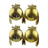 Maxbell 4Pcs Metal Automatic Candle Snuffer for Bedroom Home Candle Accessories Aureate