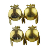 Maxbell 4Pcs Metal Automatic Candle Snuffer for Bedroom Home Candle Accessories Aureate