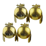 Maxbell 4Pcs Metal Automatic Candle Snuffer for Bedroom Home Candle Accessories Aureate