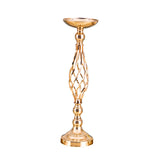 Maxbell Flowers Vase Candle Holders Creative Metal Stand Candelabra for Props Decor Medium