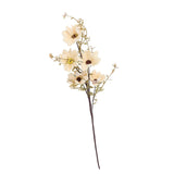 Maxbell Artificial Daisy Flower Floral Arrangement Gift for Garden Office Home Champagne