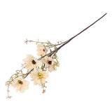 Maxbell Artificial Daisy Flower Floral Arrangement Gift for Garden Office Home Champagne