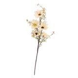 Maxbell Artificial Daisy Flower Floral Arrangement Gift for Garden Office Home Champagne