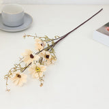 Maxbell Artificial Daisy Flower Floral Arrangement Gift for Garden Office Home Champagne