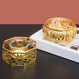 Maxbell Votive Candle Holders Candlestick Holder for Festival Tabletop Decoration geometry