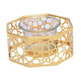 Maxbell Votive Candle Holders Candlestick Holder for Festival Tabletop Decoration geometry