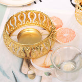 Maxbell Votive Candle Holders Candlestick Holder for Festival Tabletop Decoration round crown