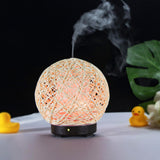 Maxbell Mist Humidifier Wood Grain Humidifier 200ml Multifunction Low Noise for Home B