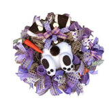 Maxbell Easter Wall Sticker Rabbit Wreath Bunny Decals Decoration Supplies Style E