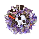 Maxbell Easter Wall Sticker Rabbit Wreath Bunny Decals Decoration Supplies Style E