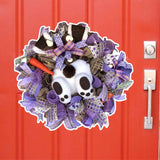 Maxbell Easter Wall Sticker Rabbit Wreath Bunny Decals Decoration Supplies Style E