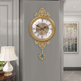 Maxbell Wall Clock Quiet Luxury Watch for Home Decorations Bedroom Dining Room Roman Dial