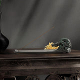 Maxbell Incense Burner Sculpture Incense Stick Holder for Cabinet Living Room Gift style B