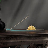 Maxbell Incense Burner Sculpture Incense Stick Holder for Cabinet Living Room Gift style C