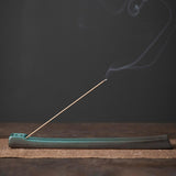 Maxbell Incense Burner Sculpture Incense Stick Holder for Cabinet Living Room Gift style C
