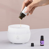 Maxbell Essential Oil Diffuser Mute Fragrance Air Humidifier for Living Room Desktop White