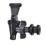 Maxbell Water Dispenser Faucet Tap Replacement Part for Juice Drink Barrel Black