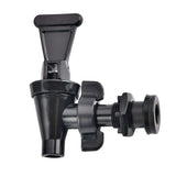 Maxbell Water Dispenser Faucet Tap Replacement Part for Juice Drink Barrel Black
