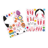 Maxbell 4 Sheets Happy Easter Stickers Decals Embellishments for Party Windows
