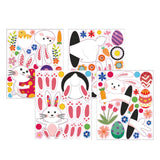 Maxbell 4 Sheets Happy Easter Stickers Decals Embellishments for Party Windows