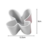Maxbell Desktop Organizer Storage Box Multifunctional Pencil Holder for Countertop White