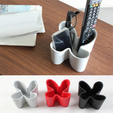 Maxbell Desktop Organizer Storage Box Multifunctional Pencil Holder for Countertop White