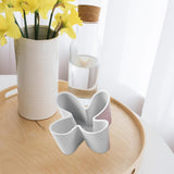 Maxbell Desktop Organizer Storage Box Multifunctional Pencil Holder for Countertop White