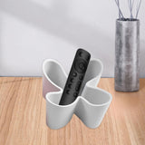 Maxbell Desktop Organizer Storage Box Multifunctional Pencil Holder for Countertop White