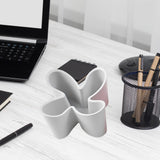Maxbell Desktop Organizer Storage Box Multifunctional Pencil Holder for Countertop White