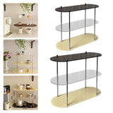 Maxbell 3 Layer Desktop Storage Rack Free Standing Cosmetic Display Stand Durable L