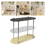 Maxbell 3 Layer Desktop Storage Rack Free Standing Cosmetic Display Stand Durable L