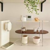 Maxbell 3 Layer Desktop Storage Rack Free Standing Cosmetic Display Stand Durable S