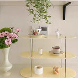 Maxbell 3 Layer Desktop Storage Rack Free Standing Cosmetic Display Stand Durable S
