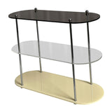 Maxbell 3 Layer Desktop Storage Rack Free Standing Cosmetic Display Stand Durable S
