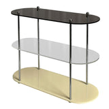 Maxbell 3 Layer Desktop Storage Rack Free Standing Cosmetic Display Stand Durable S