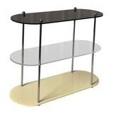 Maxbell 3 Layer Desktop Storage Rack Free Standing Cosmetic Display Stand Durable S