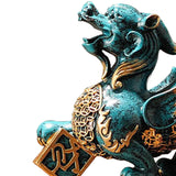 Maxbell Pixiu Sculpture Resin Craft Collection for Bedroom Fireplace Home Decoration Large