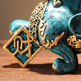 Maxbell Pixiu Sculpture Resin Craft Collection for Bedroom Fireplace Home Decoration Large