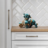 Maxbell Pixiu Sculpture Resin Craft Collection for Bedroom Fireplace Home Decoration Large