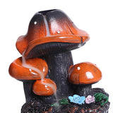 Maxbell Mushroom Backflow Incense Burner Censer for Home Living Room Decoration
