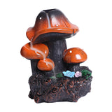 Maxbell Mushroom Backflow Incense Burner Censer for Home Living Room Decoration