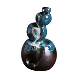 Maxbell Backflow Incense Burner Waterfall Incense Holder for Yoga Indoor Desktop