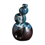 Maxbell Backflow Incense Burner Waterfall Incense Holder for Yoga Indoor Desktop