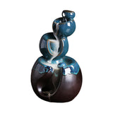Maxbell Backflow Incense Burner Waterfall Incense Holder for Yoga Indoor Desktop